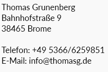 Kontaktinformationen